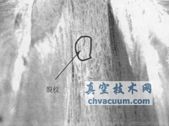 主蒸汽管道堵板閥焊口超聲檢測(cè)及裂紋處理