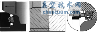 國外部分低溫蝶閥彈性密封結構