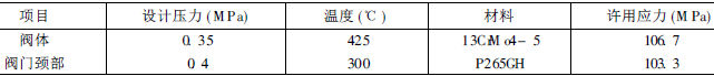 閥門計算參數