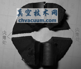 閥桿宏觀斷口形貌
