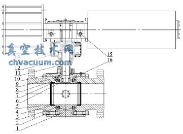 氧氣切斷球閥結(jié)構(gòu)形式