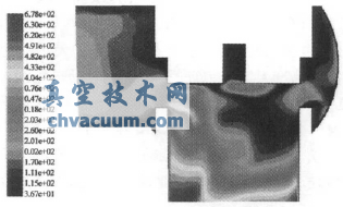 調節閥計算速度云圖
