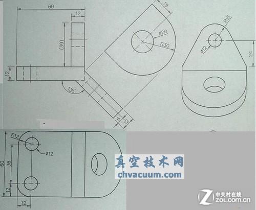 根據二維CAD圖進行三維建模的方法