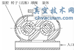 轉子式油氣混輸泵工作示意圖